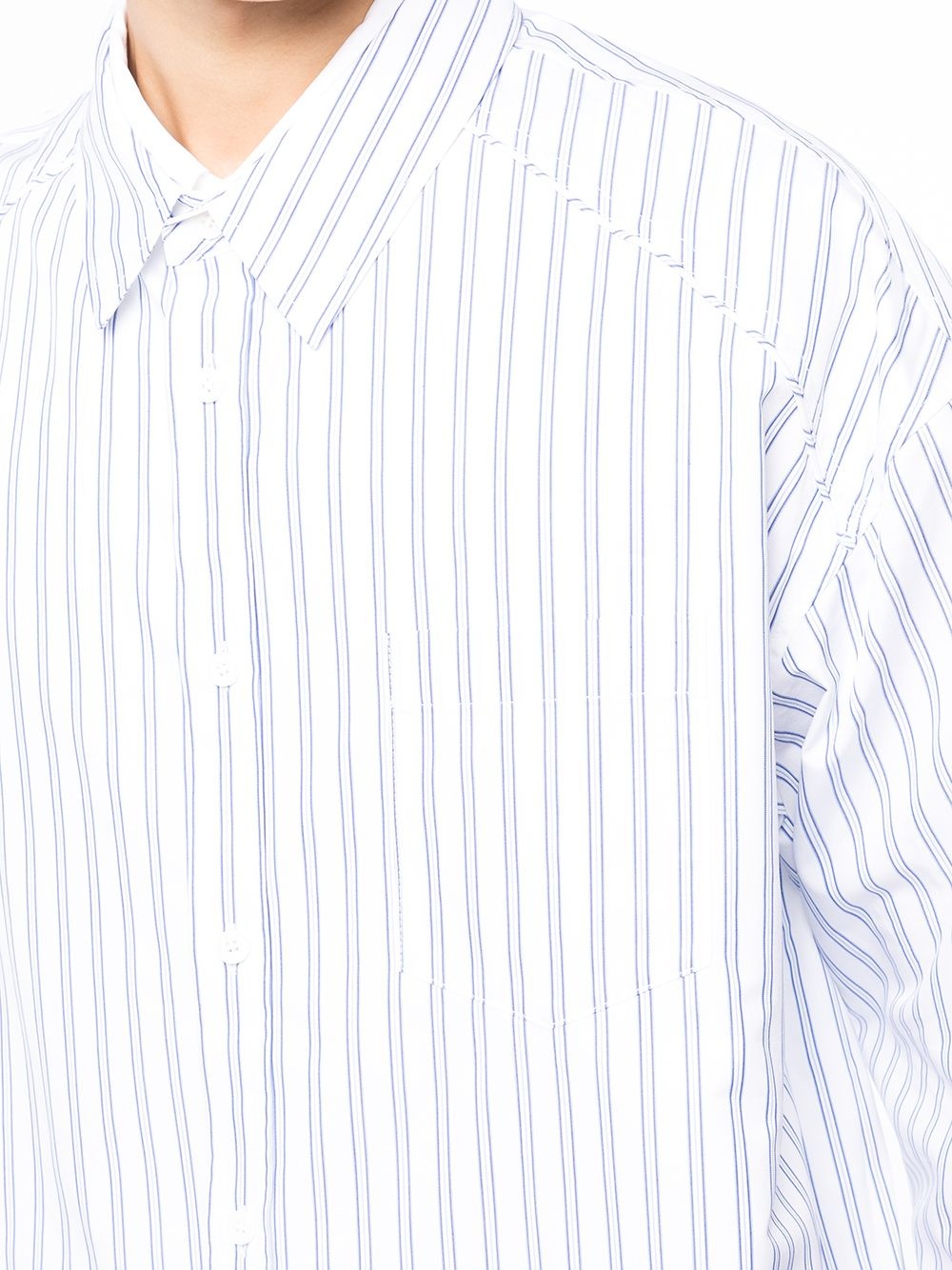 striped long-sleeve shirt - 5