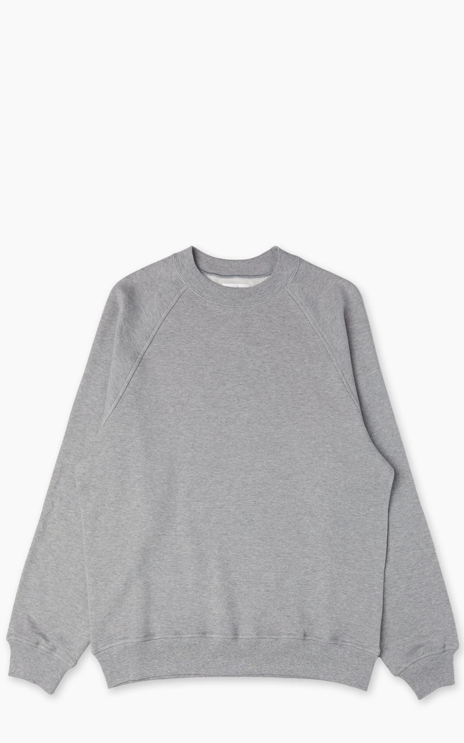 KAPTAIN SUNSHINE SUVIN SWEAT CREW PULLOVER FEATHER GREY - 1