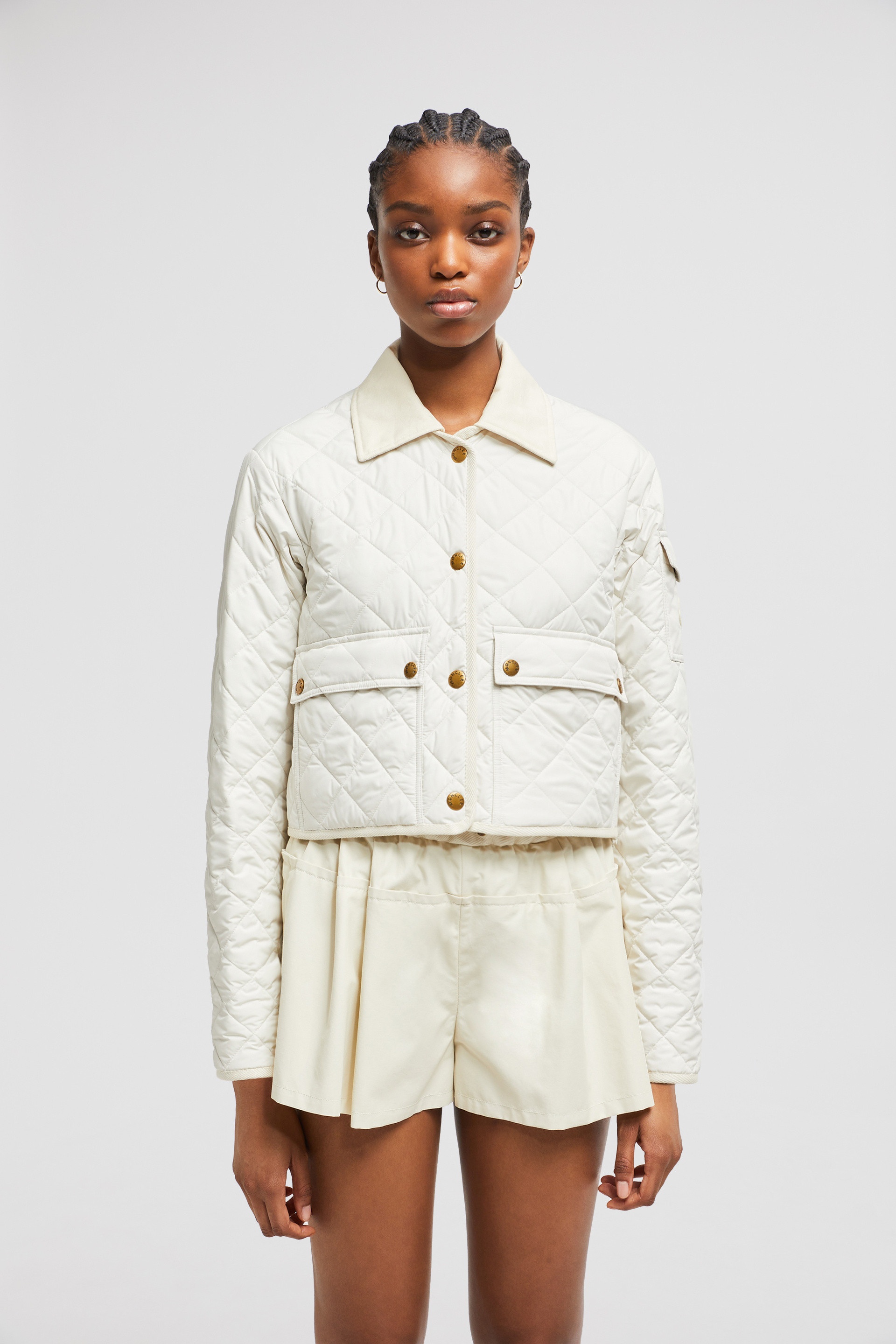 Chitre Diamond-Quilted Padded Shirt Jacket - 3