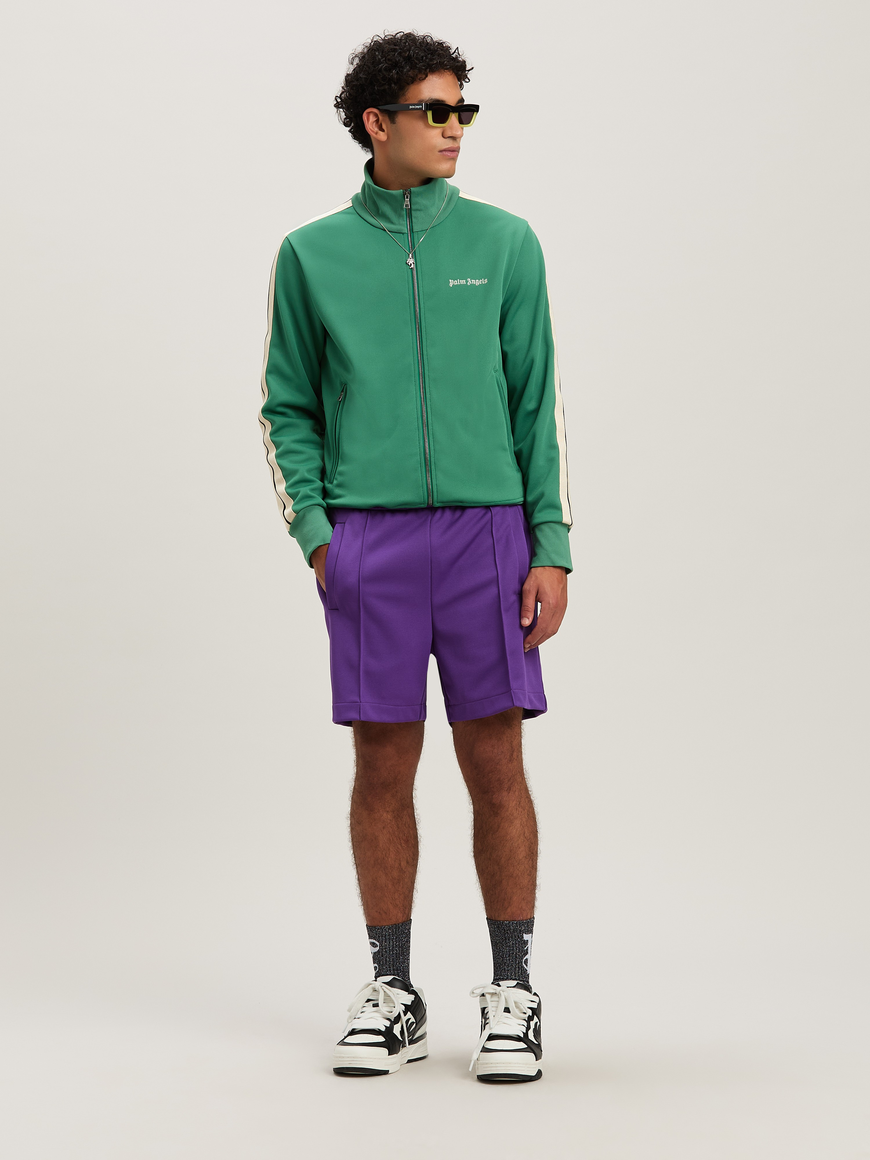 Curved Logo Track hoodie - 2