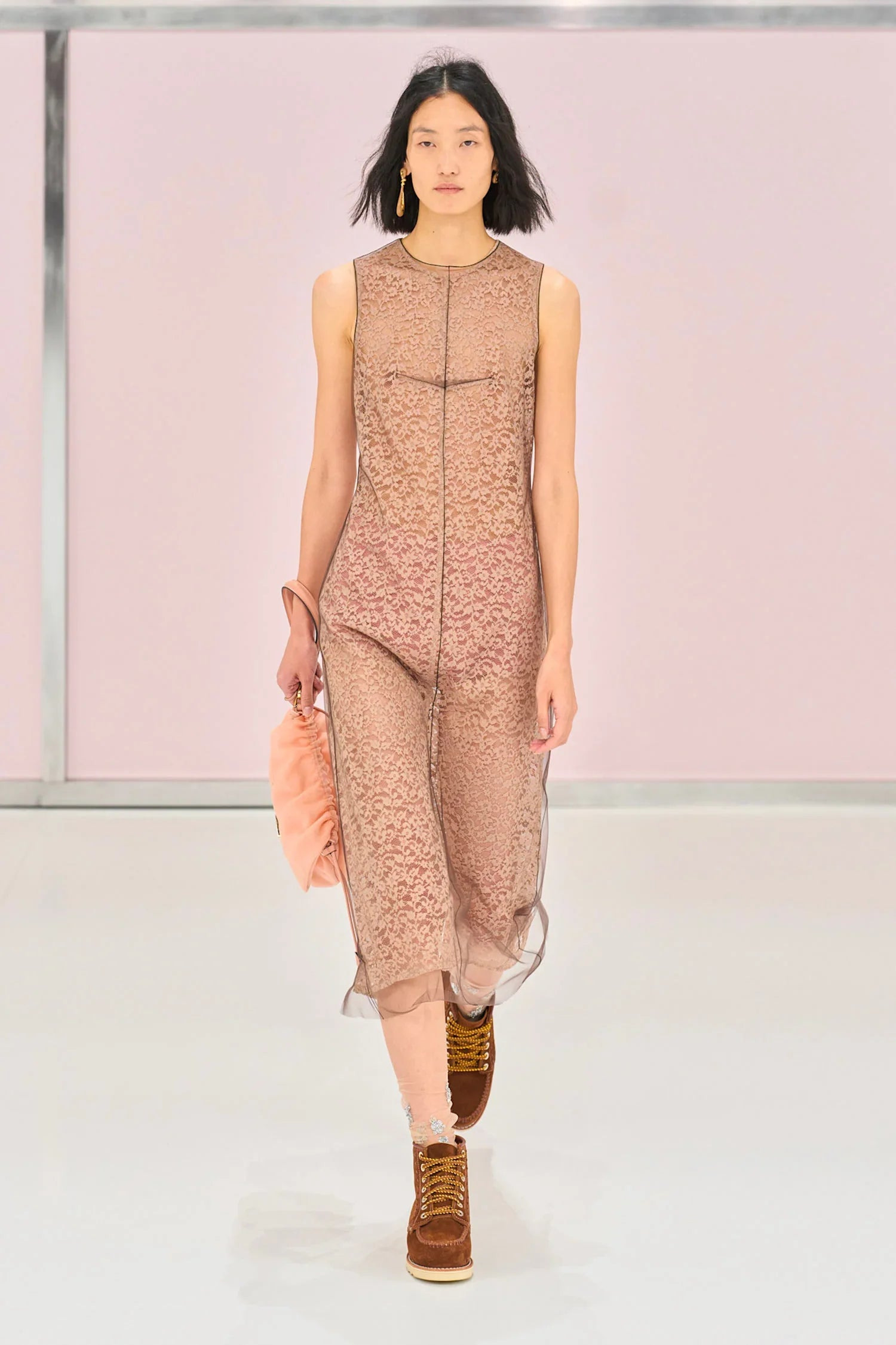 Floral-Lace-And-Tulle-Midi-Dress - 5