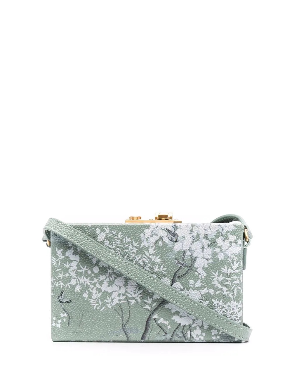 mini floral-print Trunk clutch - 1