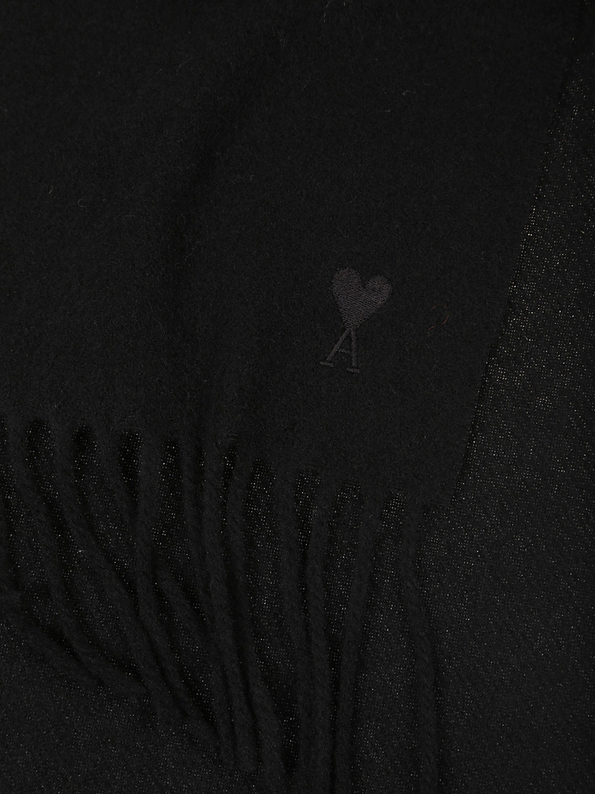 Scarf with fringes and logo - 2