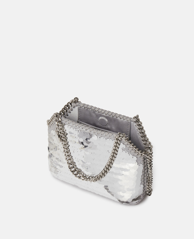 Falabella Oversized Sequin Mini Tote Bag 5