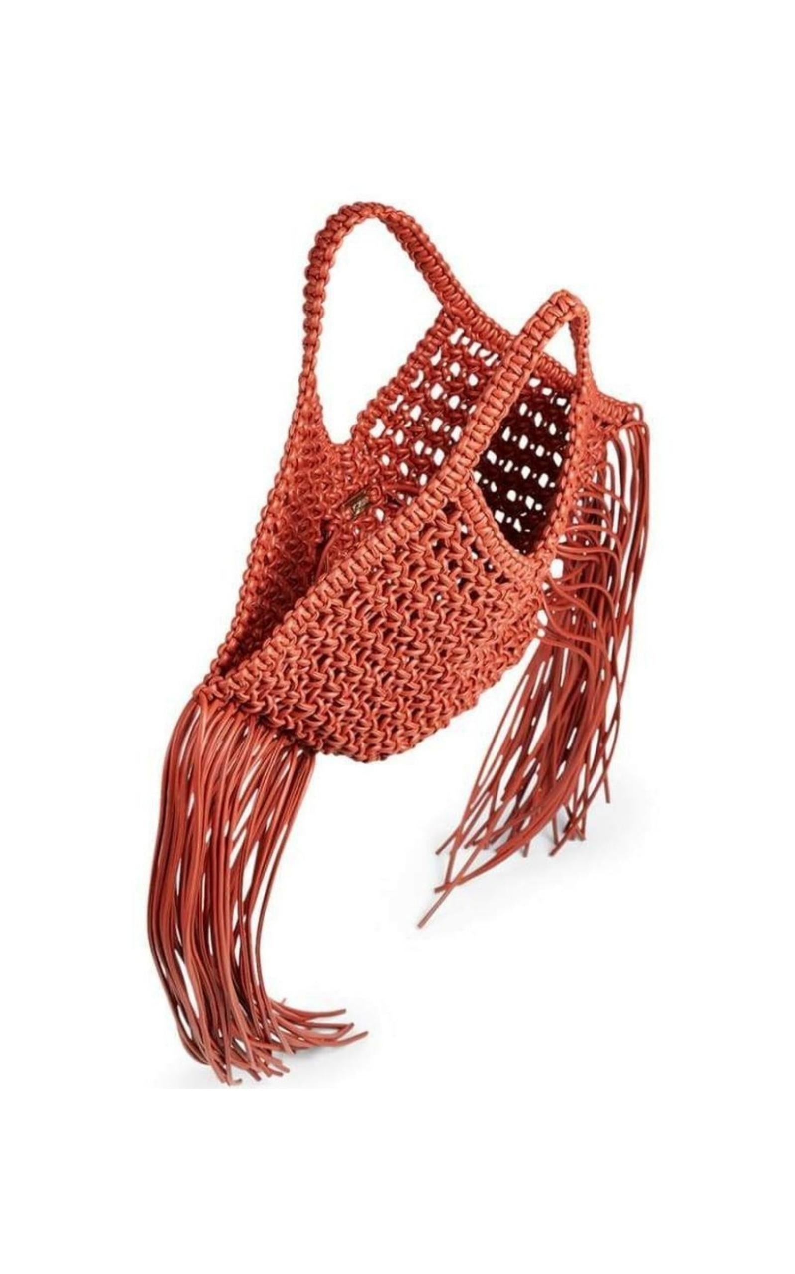 Vegan Leather Basket Bag - 4