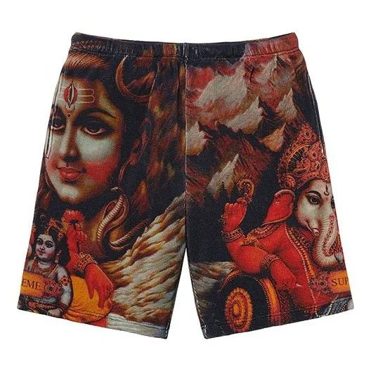 Supreme FW19 Week 13 Ganesh Waffle Short Black SUP-FW19-10692 - 1