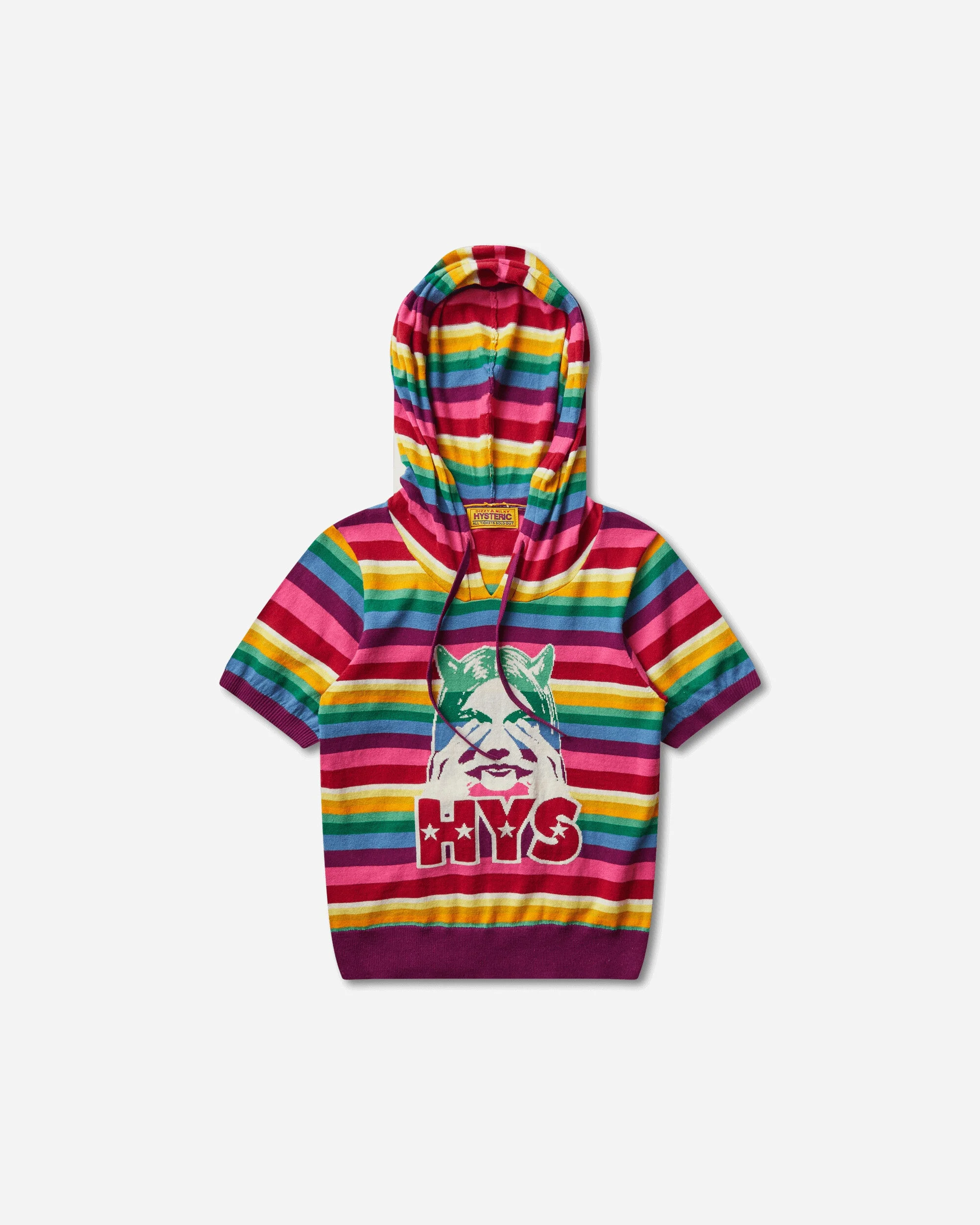 Women's See No Evil Braided Hoodie Multicolor - 1