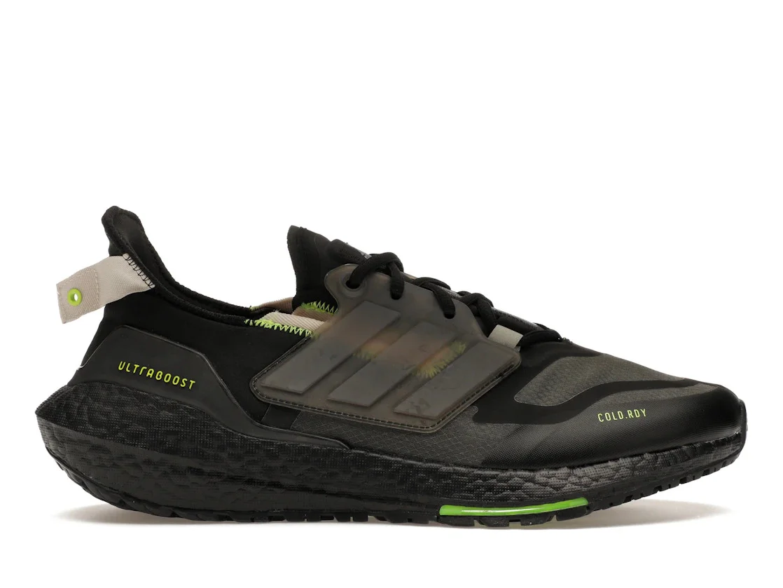 adidas Ultra Boost 22 Cold.Rdy Black Solar Yellow - 1