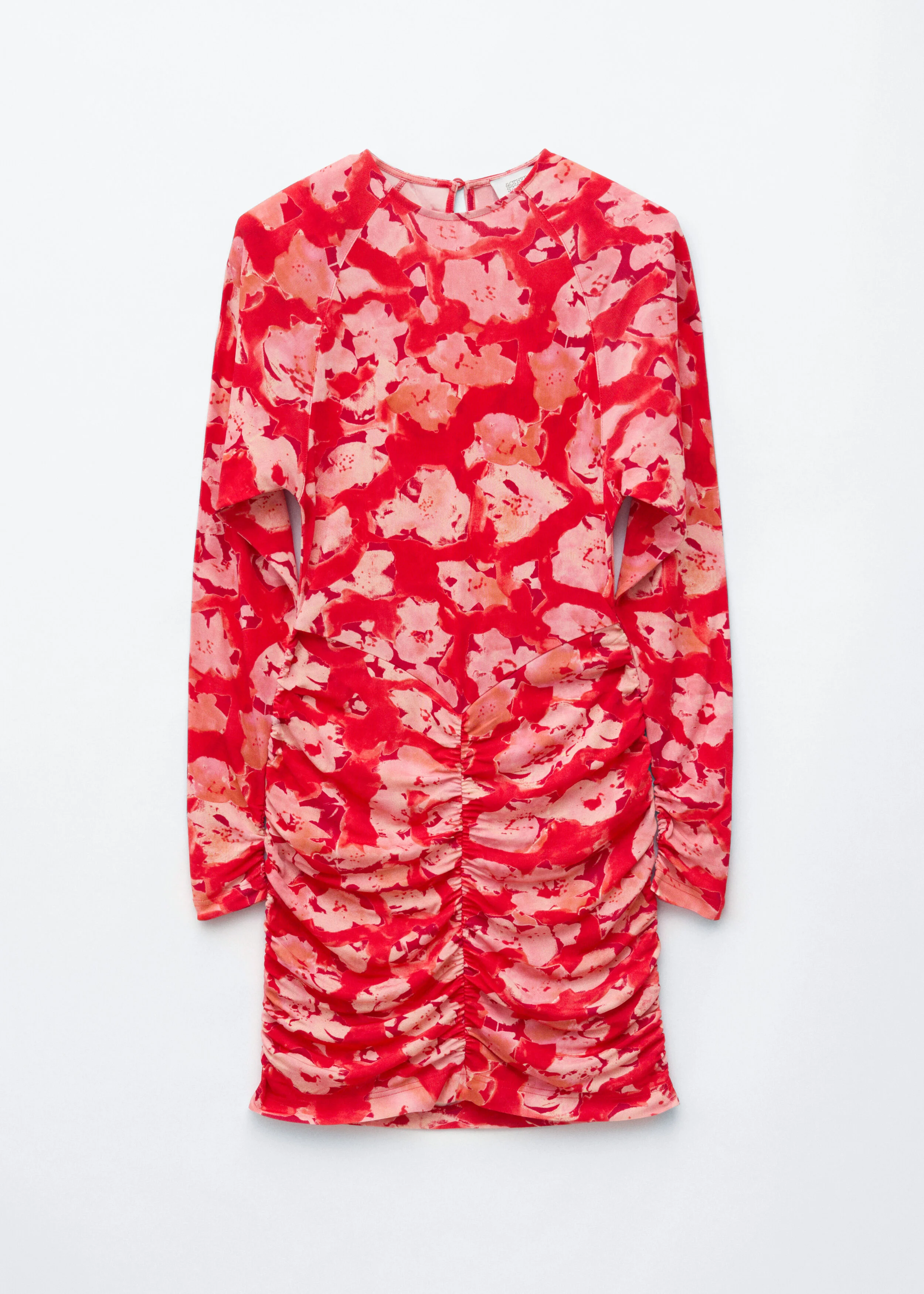 Ruched Mini Dress - 1