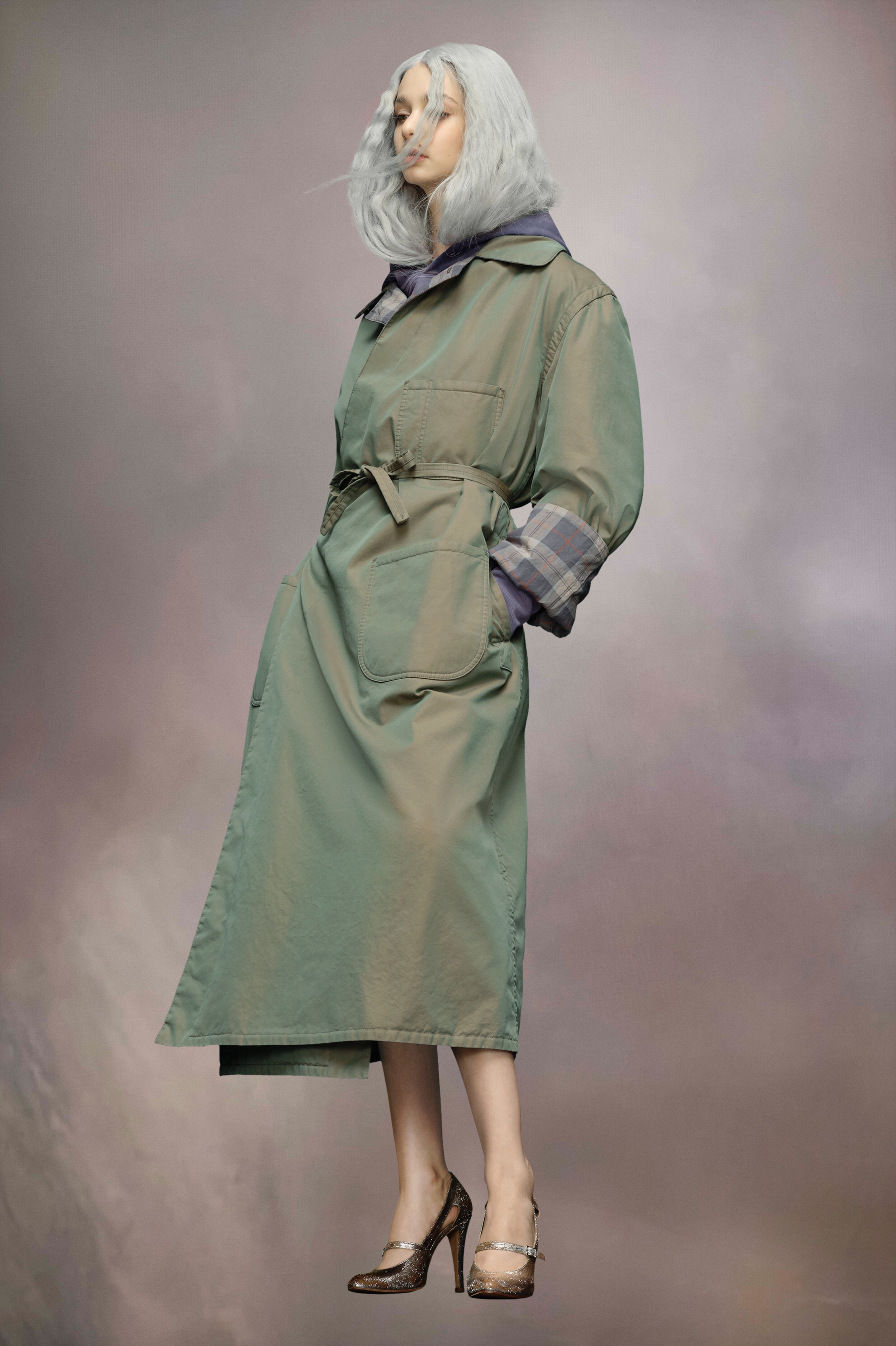 Reversible tonic cotton trench coat - 3