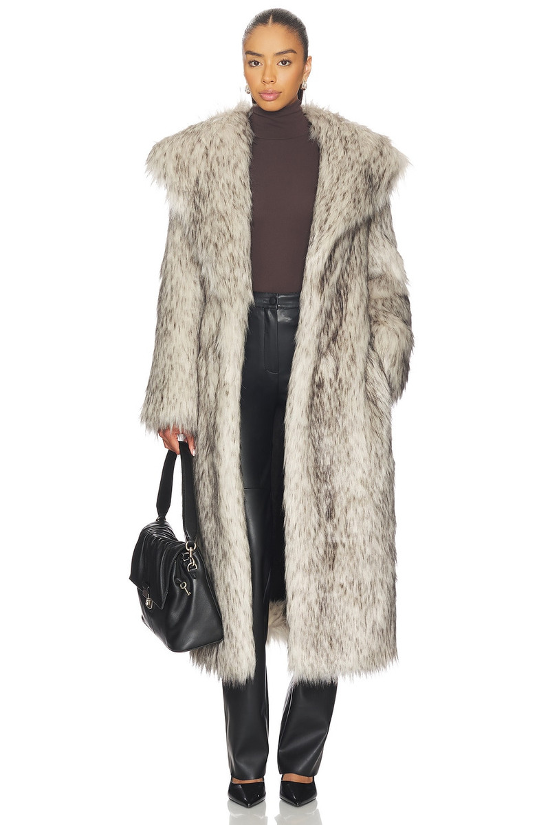 Winter Maxi Faux Fur Coat 1