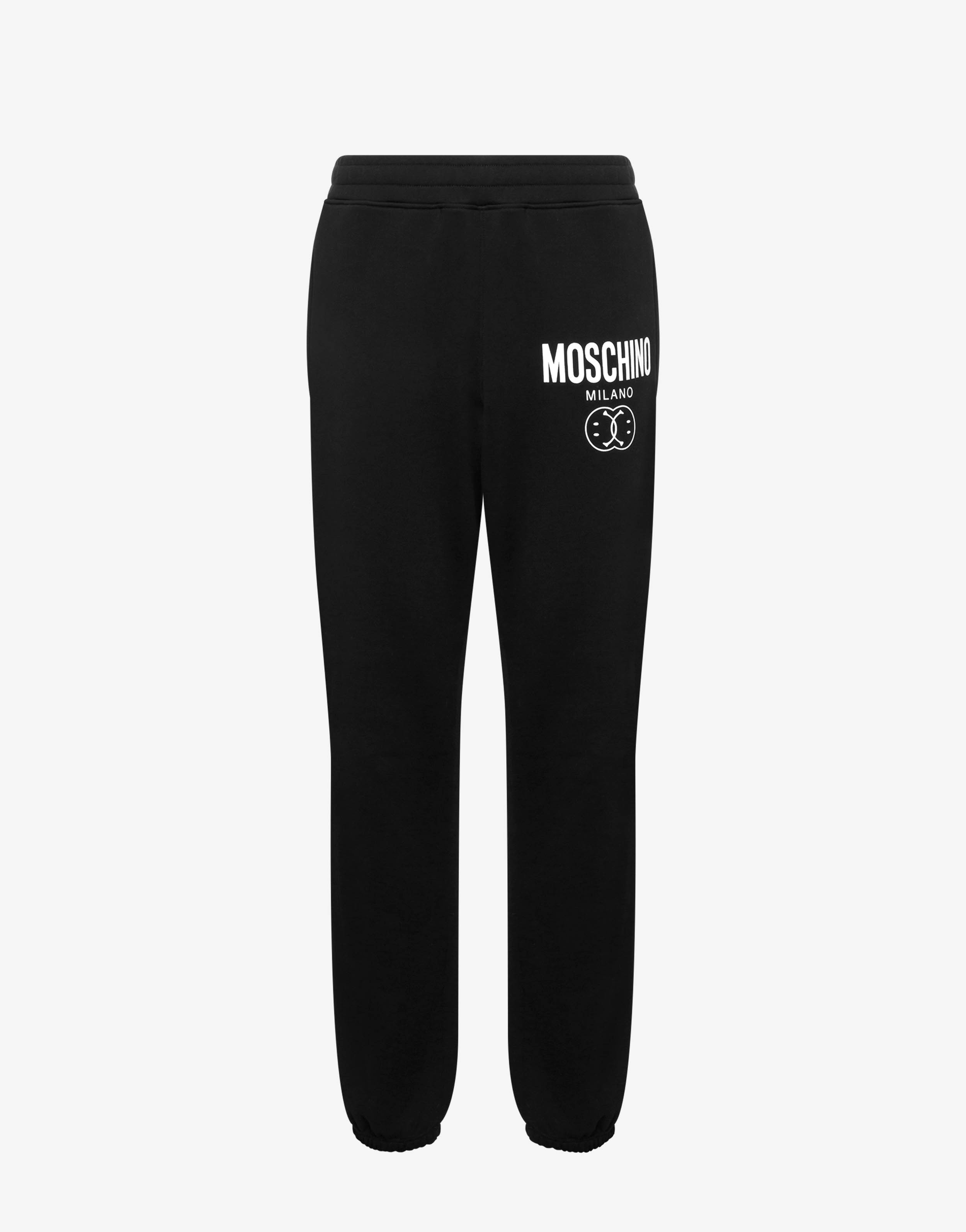 DOUBLE SMILEY® LOGO ORGANIC FLEECE JOGGERS - 1