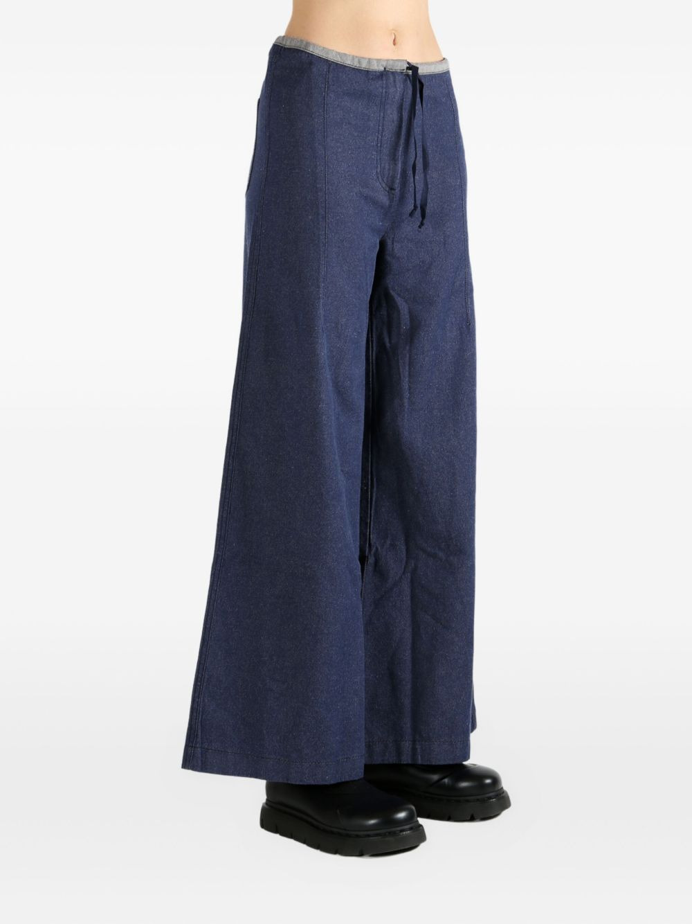 Arthur drawstring wide-leg trousers - 3