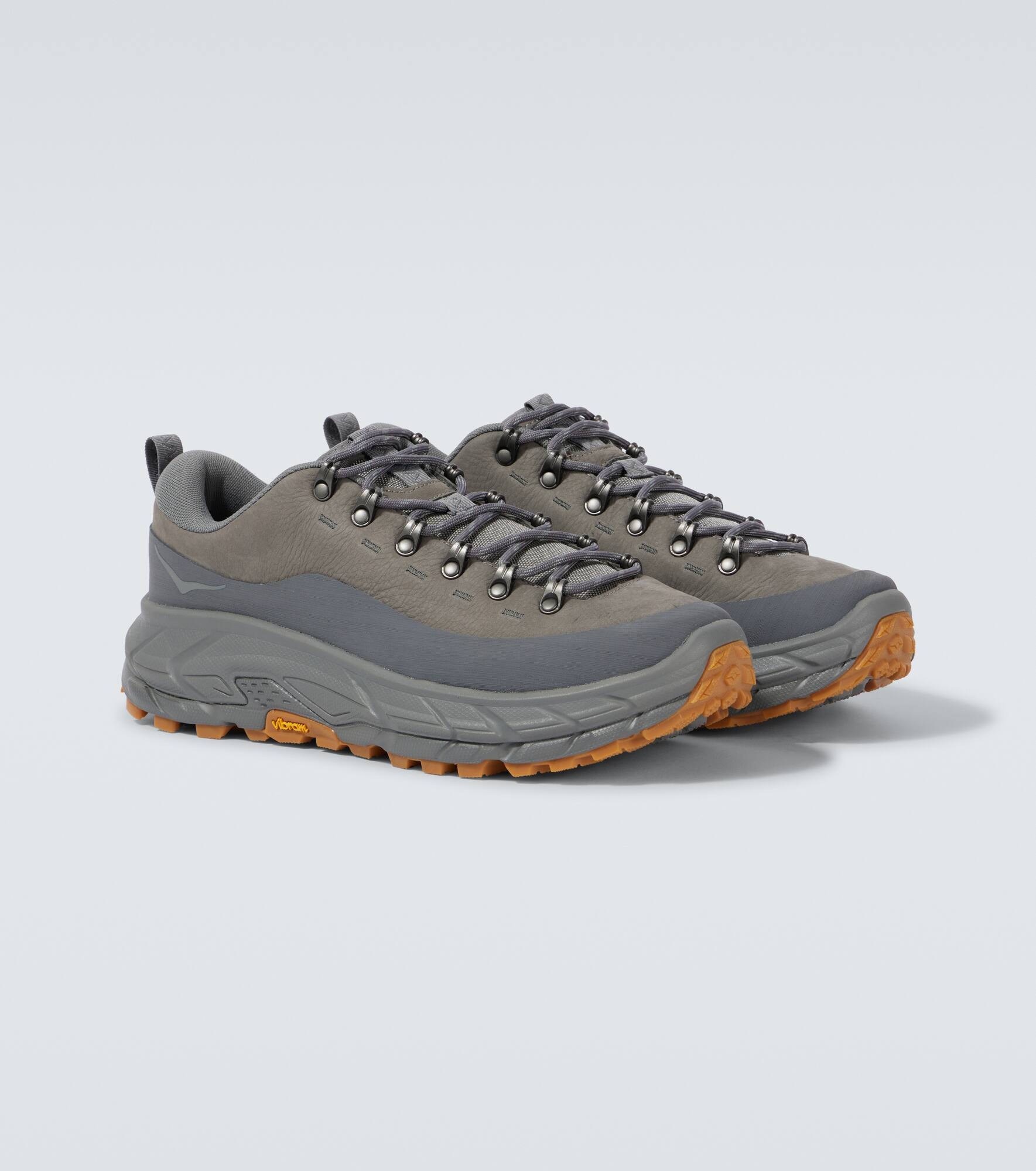 Tor Summit leather-trimmed sneakers - 5