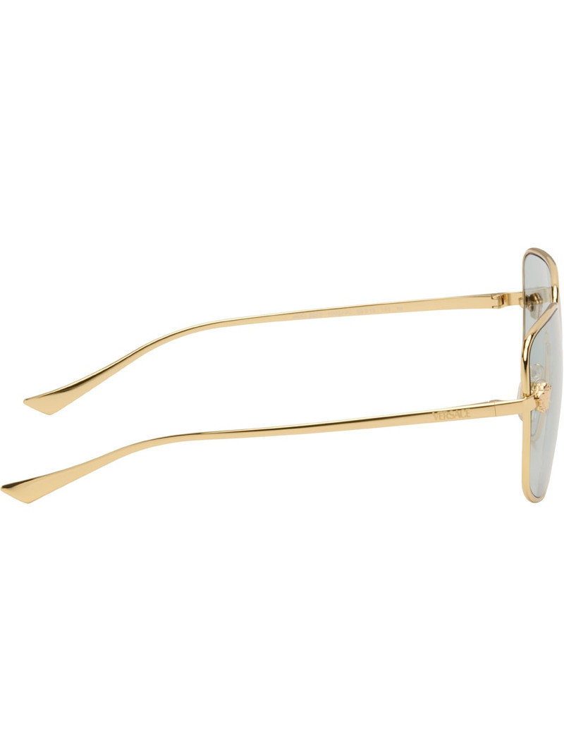 VERSACE Gold Medusa Sunglasses outlook