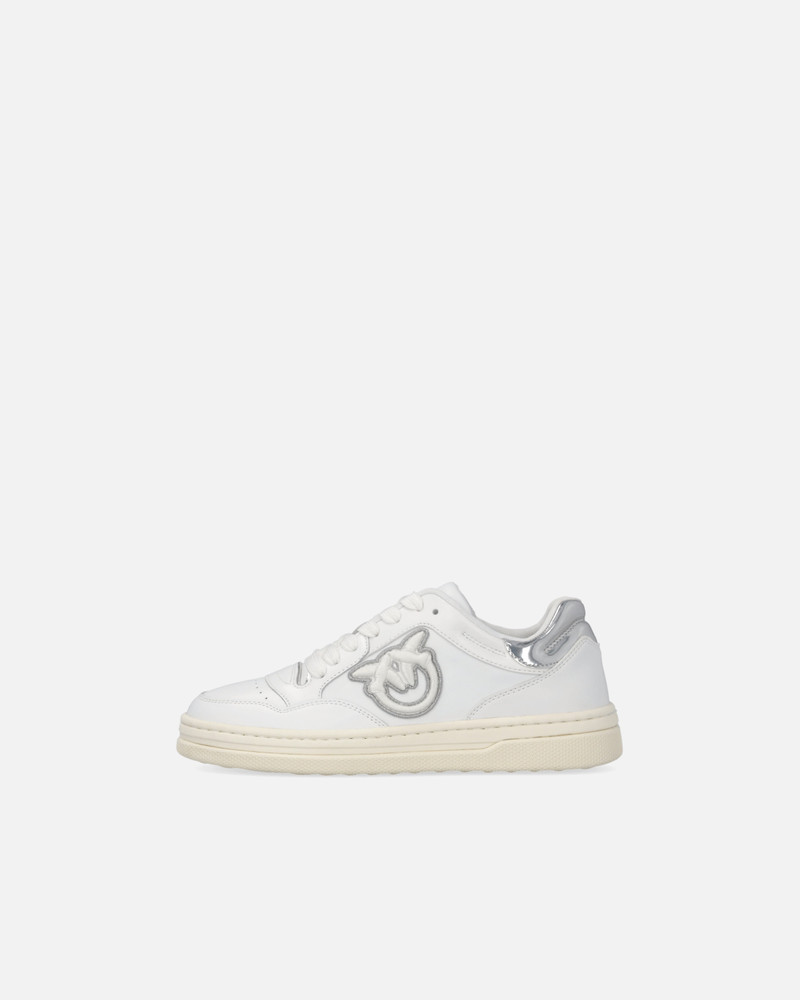 PINKO LEATHER TENNIS SHOES WITH METALLIC DETAILS outlook