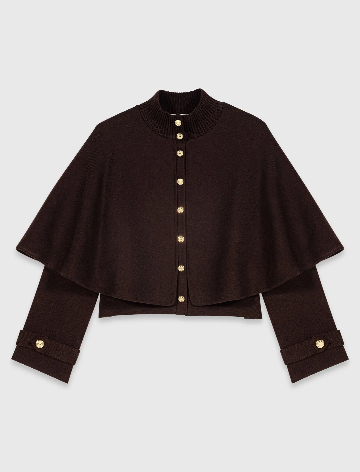 Cape-effect cardigan - 1