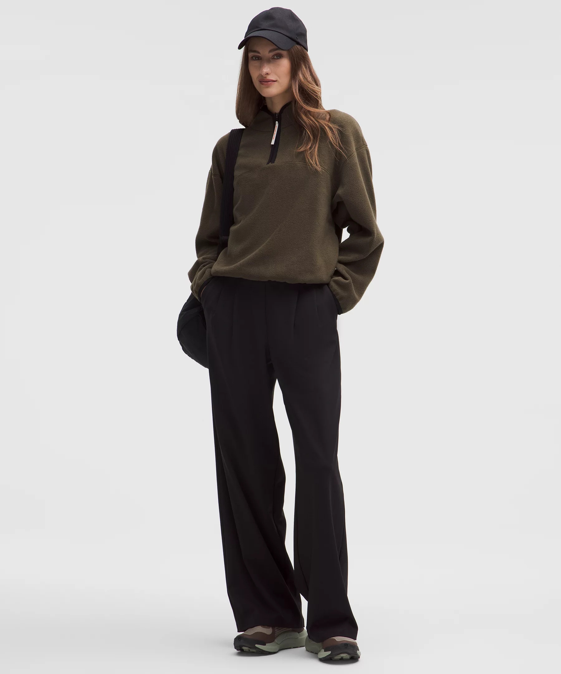 Tumbled Fleece Half-Zip Jacket - 2