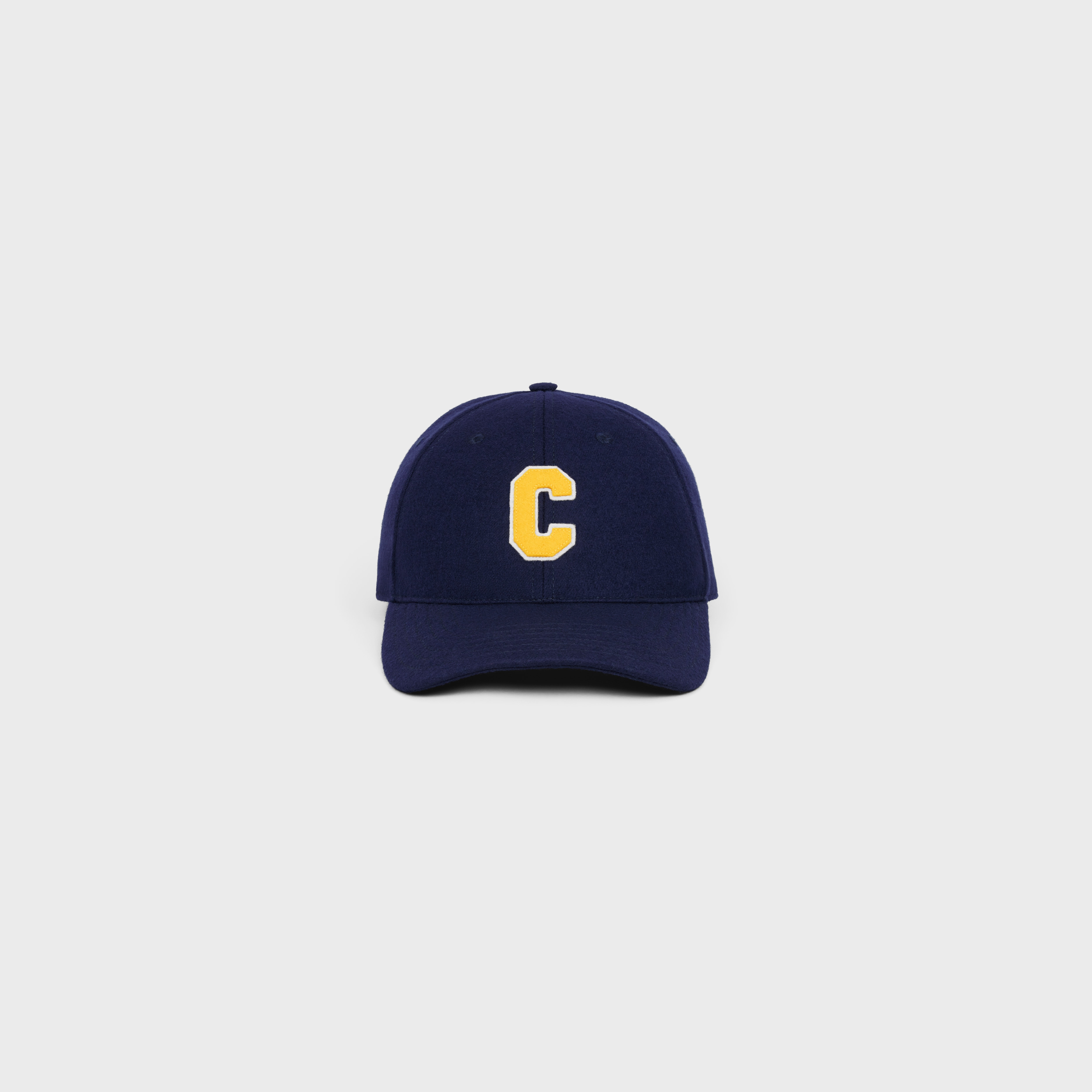 initial baseball c in flannel - 2