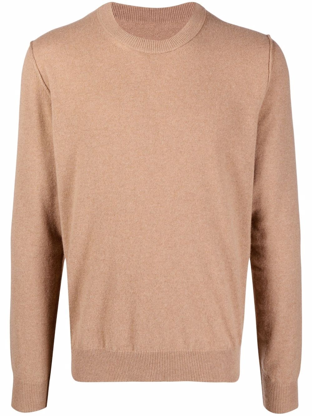 cashmere crew-neck jumper - 1