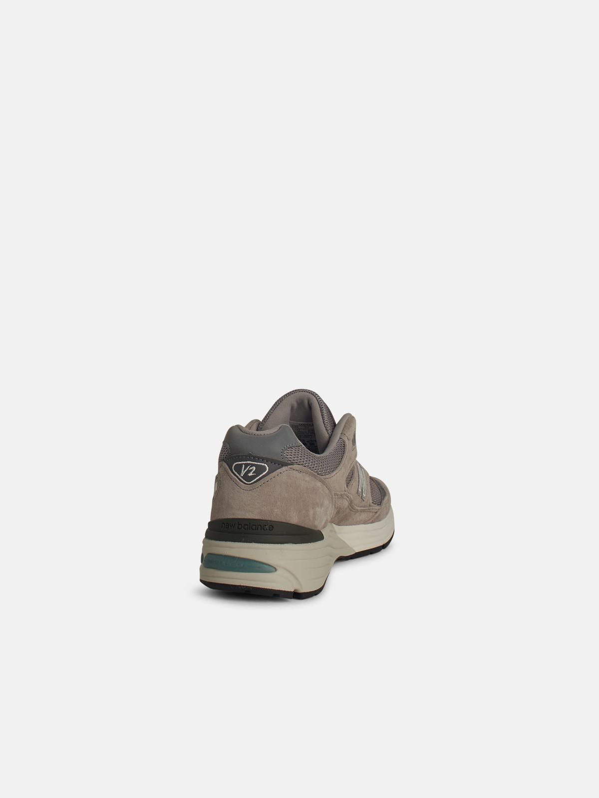 '991' GREY SUEDE SNEAKERS - 3