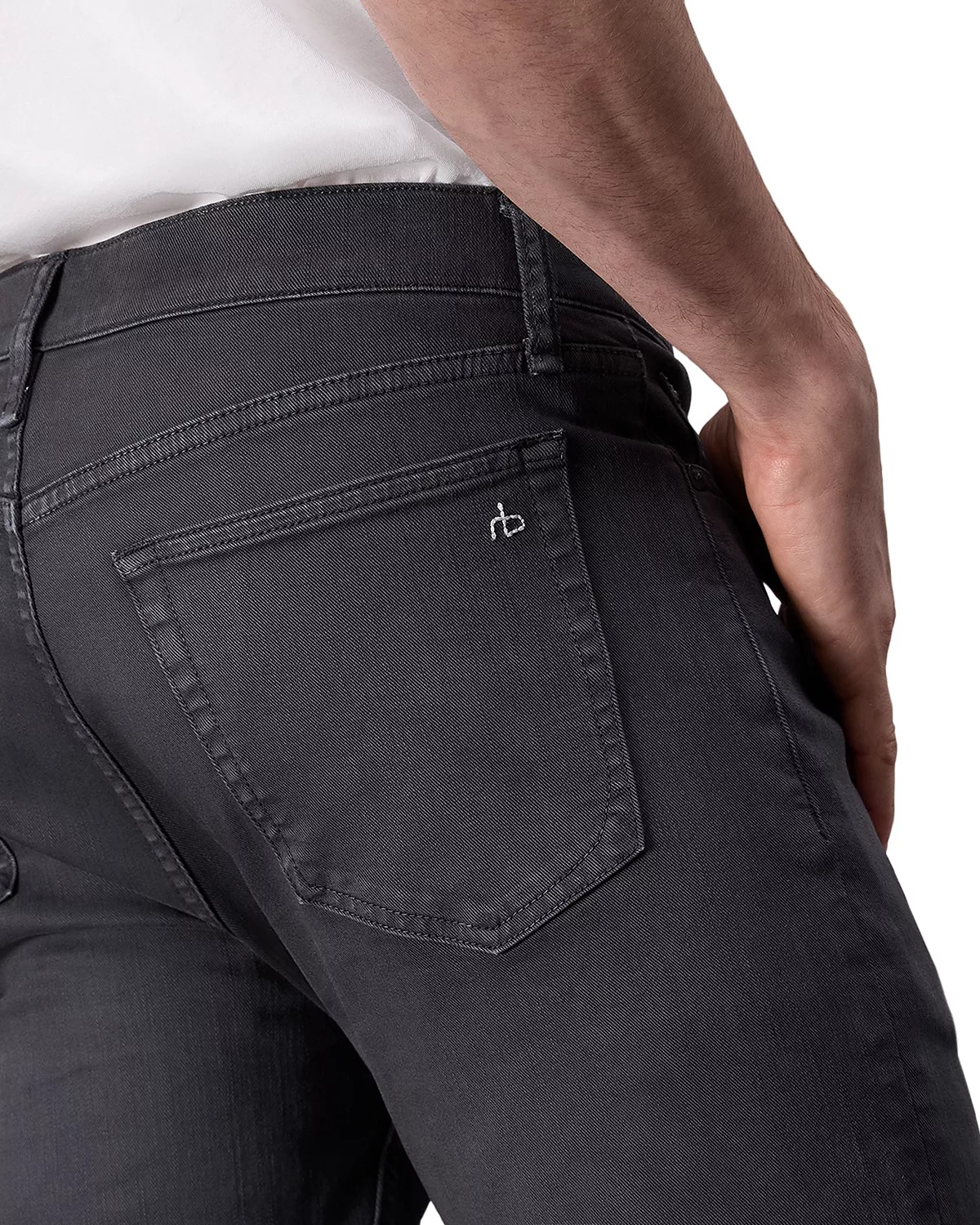 Fit 2 Aero Stretch Jeans in Charcoal Gray - 5