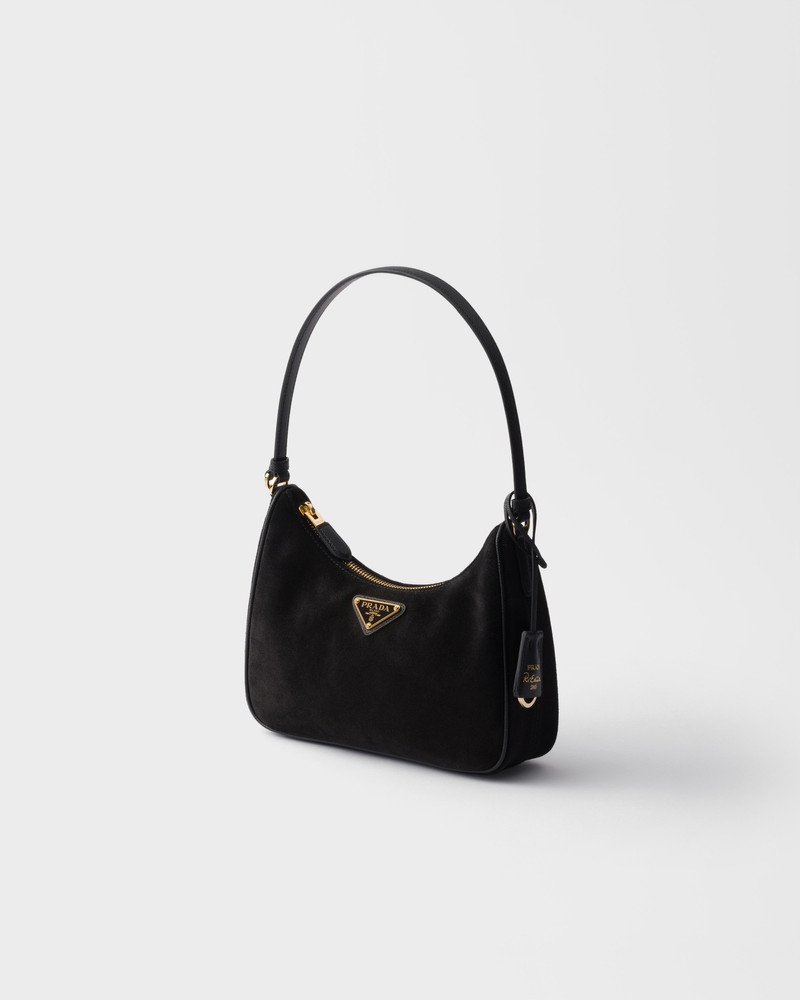 Prada Prada Re-Edition 2005 suede mini-bag outlook