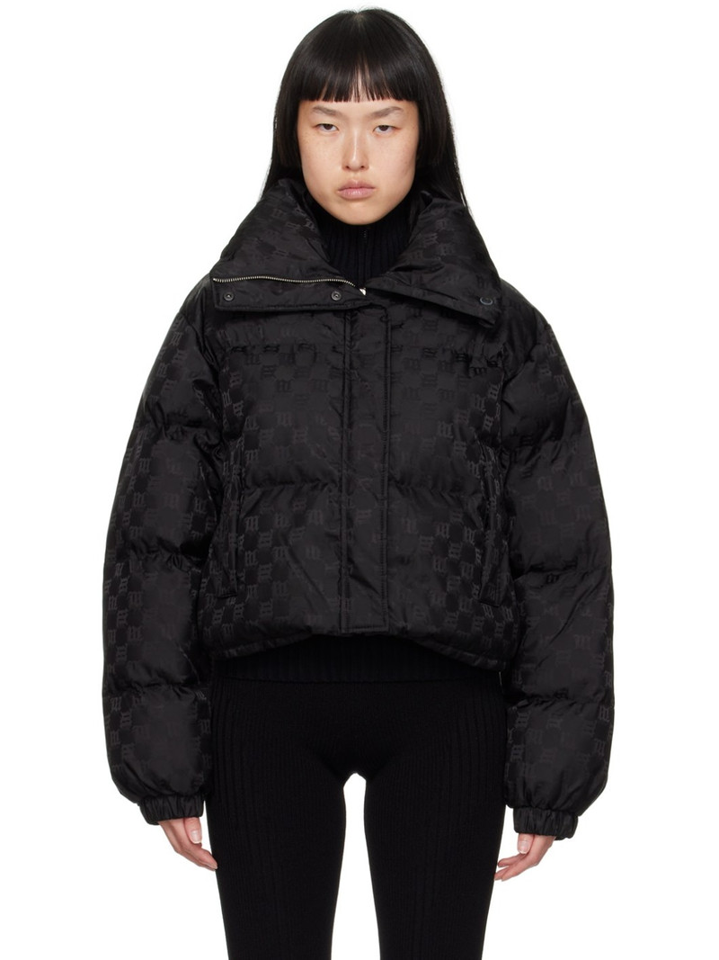 Black Monogram Puffer Jacket 1