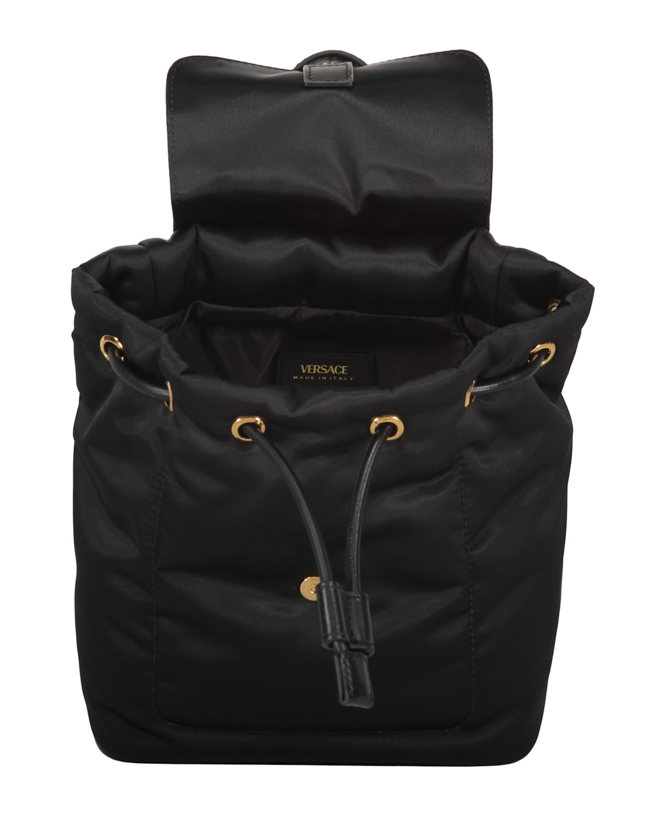 Logo Detail Nylon Backpack - 4