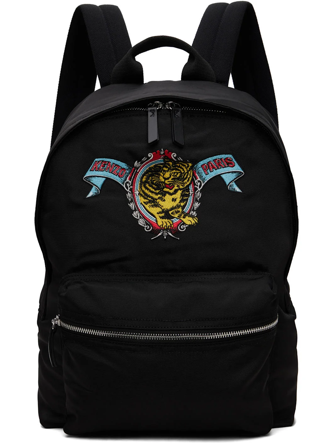 Black Kenzo Paris 'KENZO Jumping Tiger' Backpack - 1