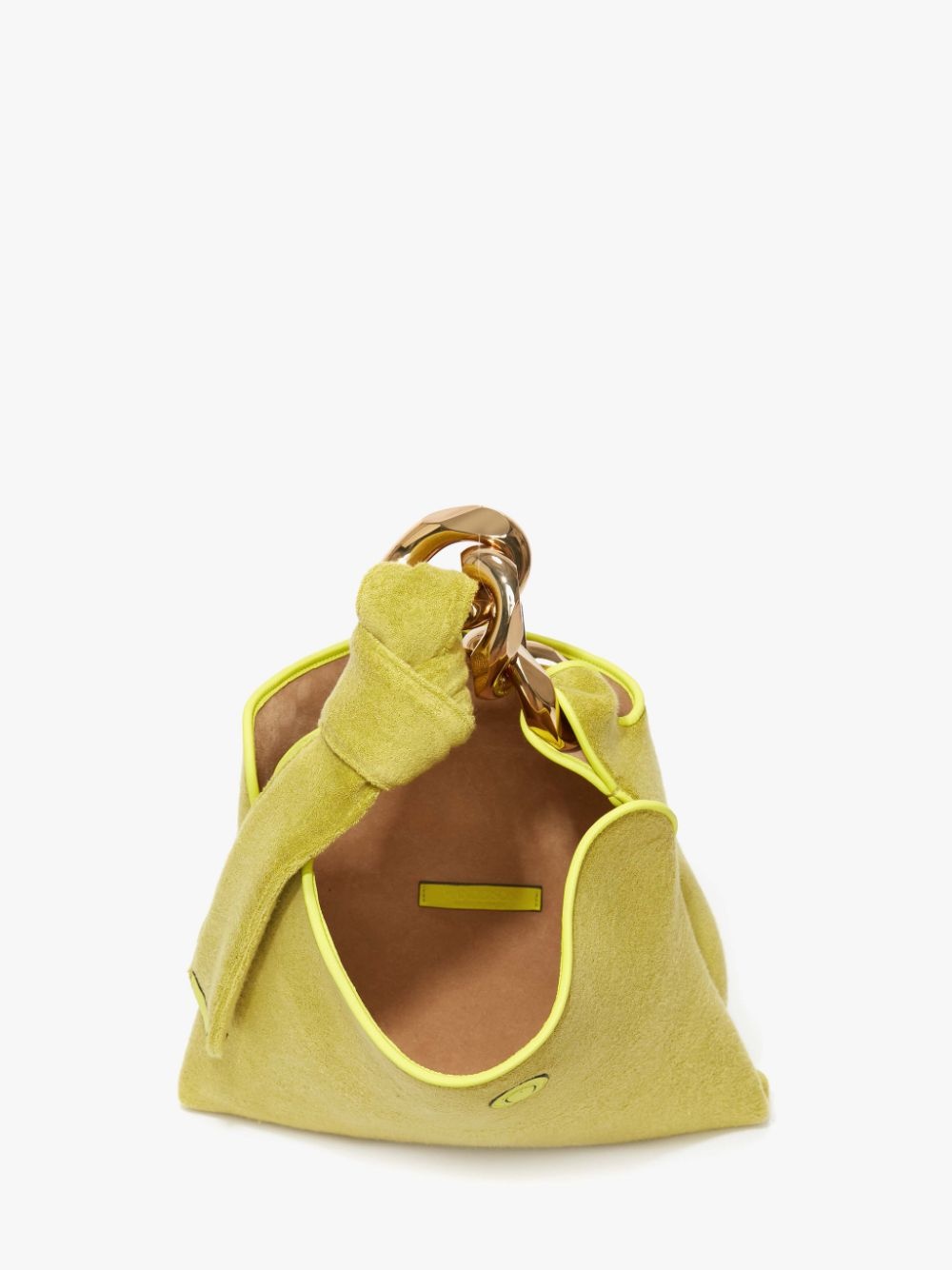 SMALL CHAIN HOBO - TERRY TOWEL SHOULDER BAG - 5