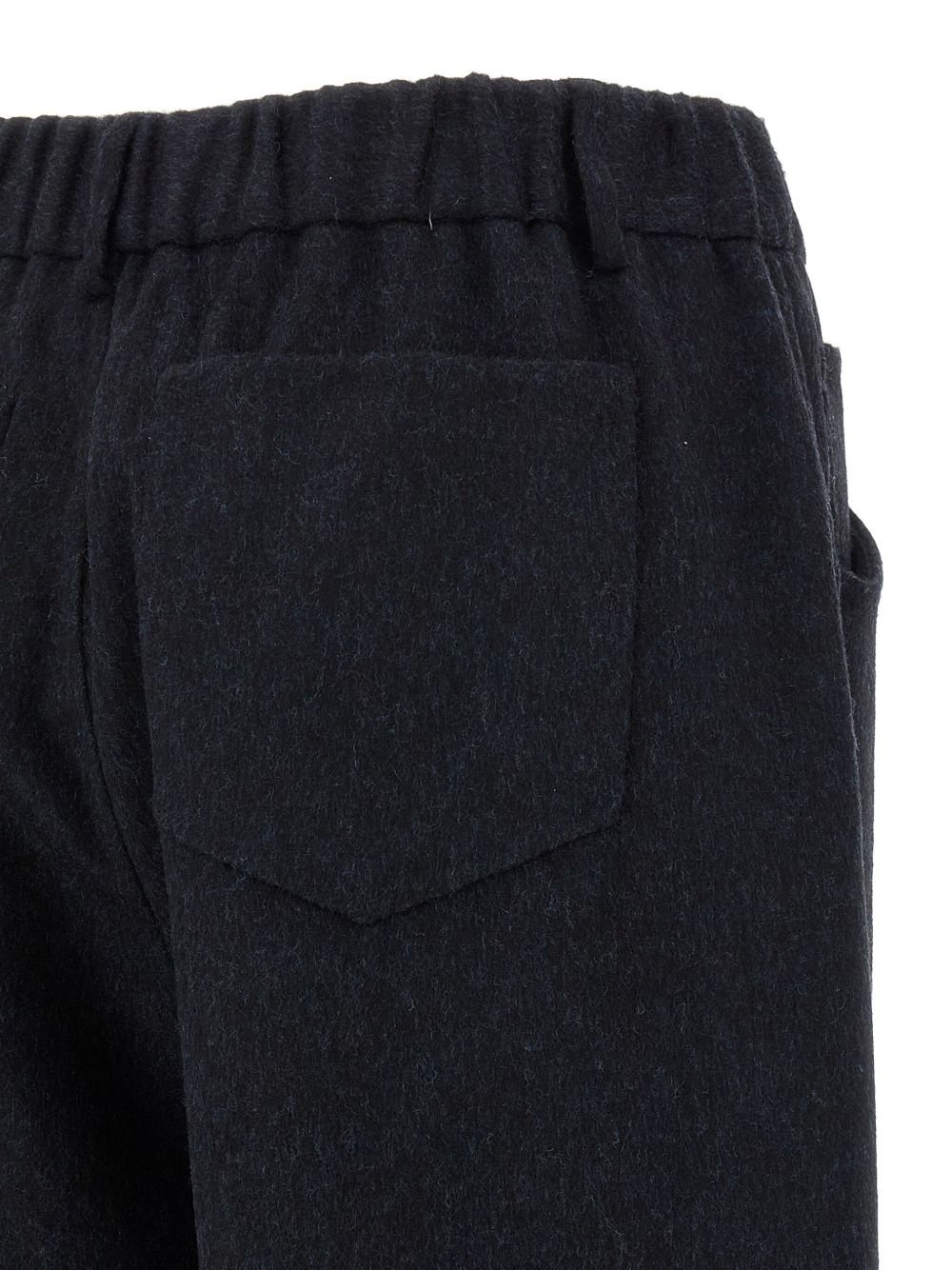 drawstring-waistband trousers - 4