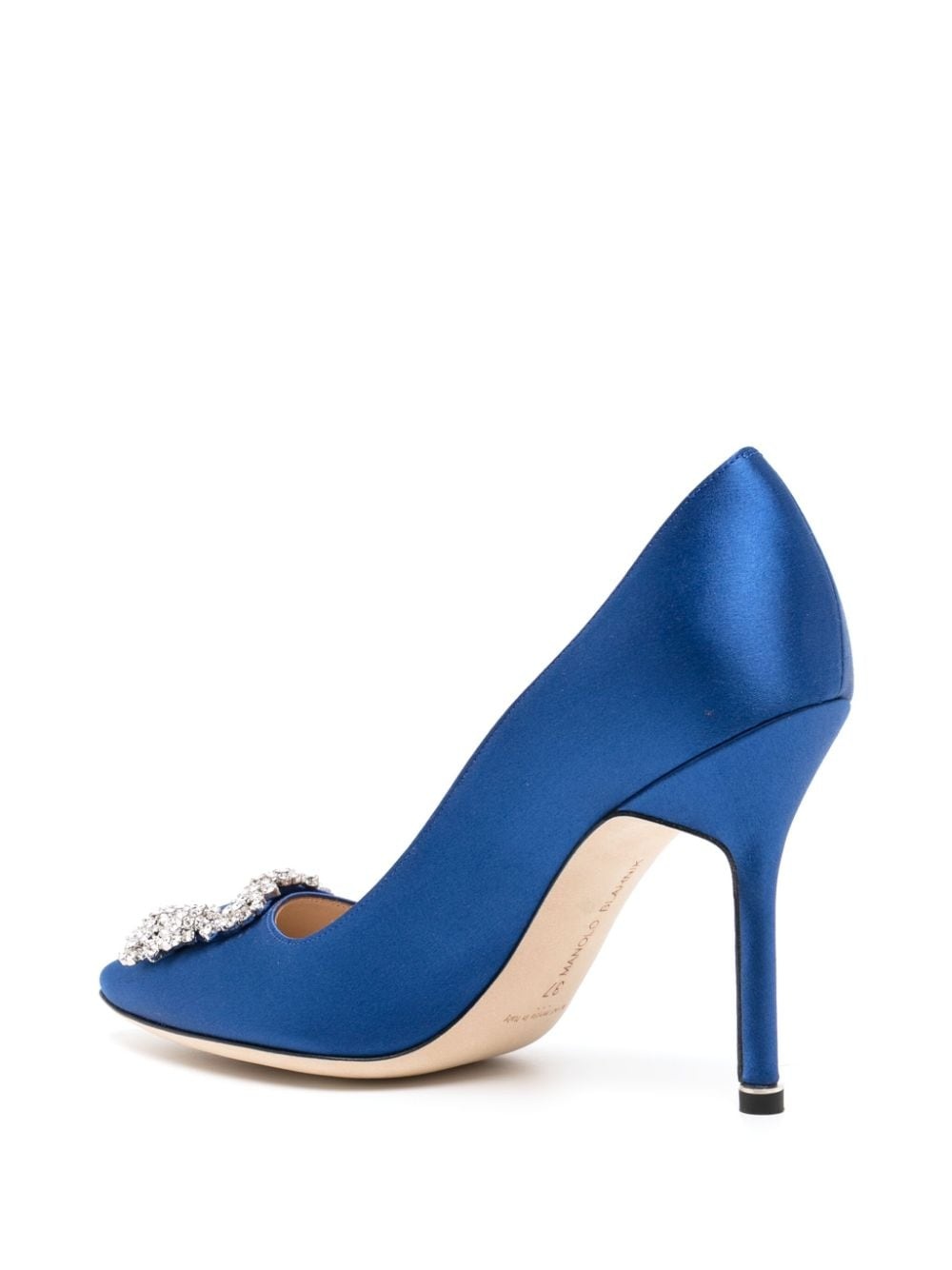 105mm leather pumps - 5