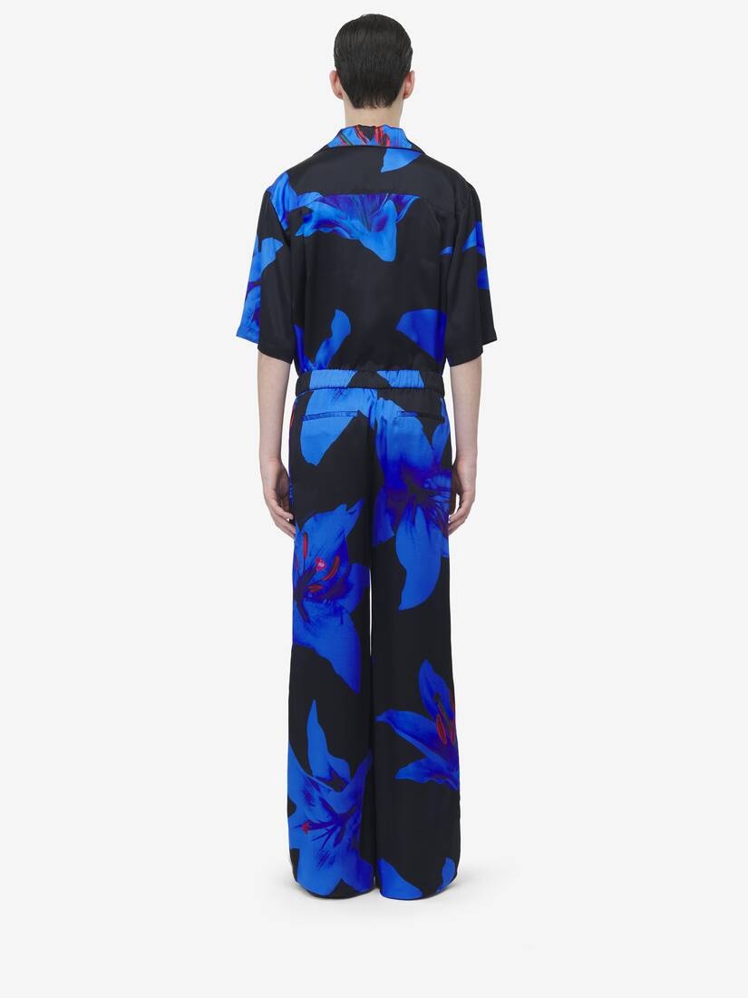 Blue Lily Pyjama Trousers - 3