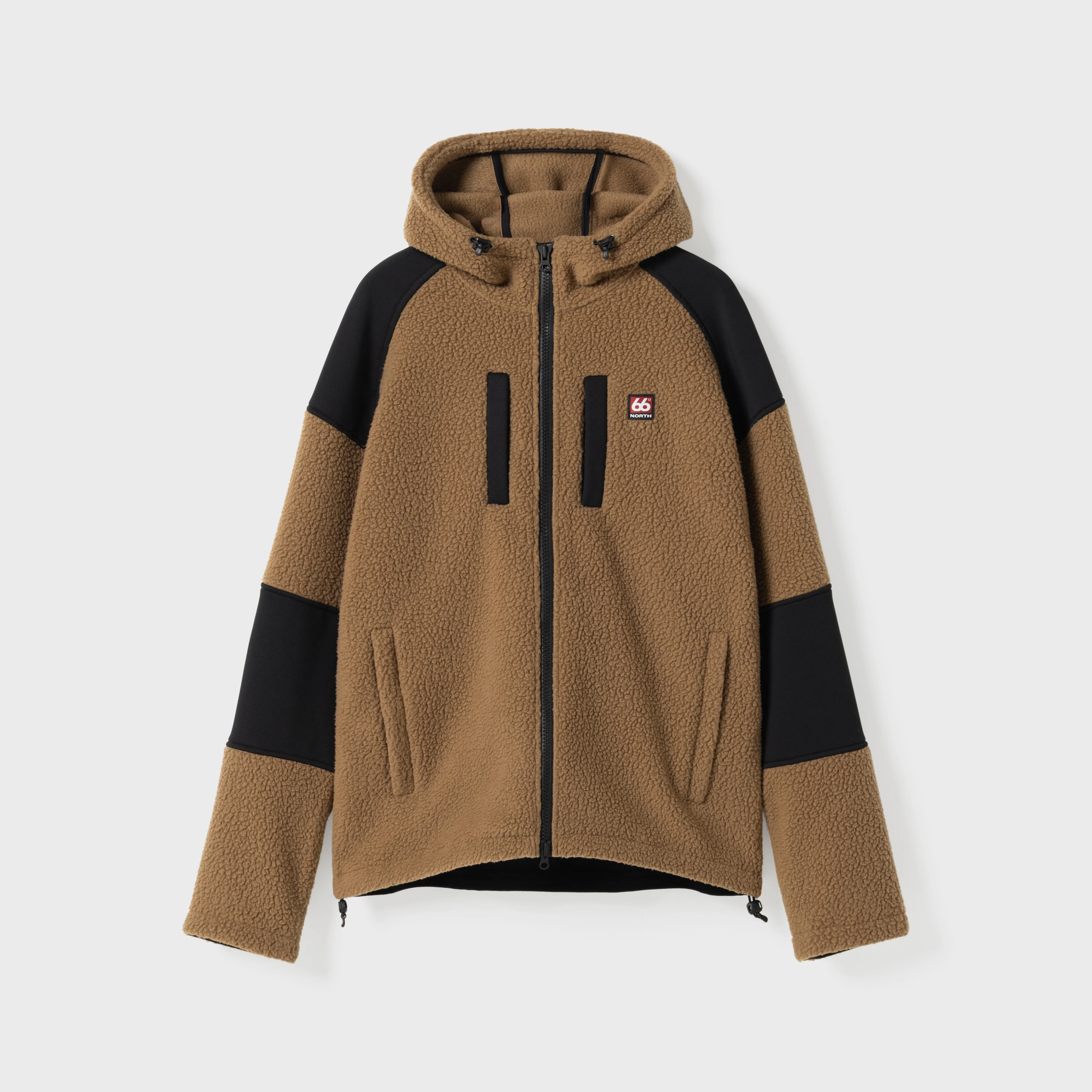 Tindur Shearling Zipped Hoodie - 1