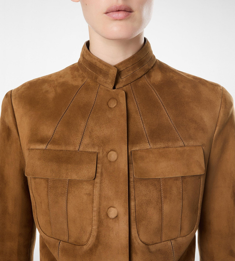 TOM FORD FULL GRAIN LAMB SUEDE OFFICER JACKET outlook