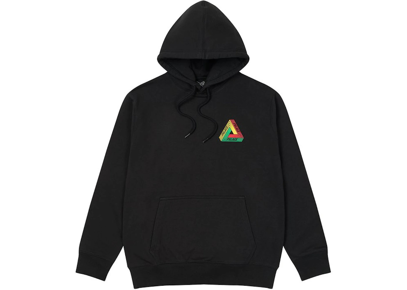 Palace Tri-Dart Hood Black - 2