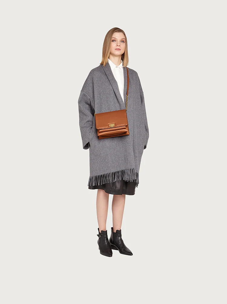 TRIFOLIO FLAP BAG (M) - 5