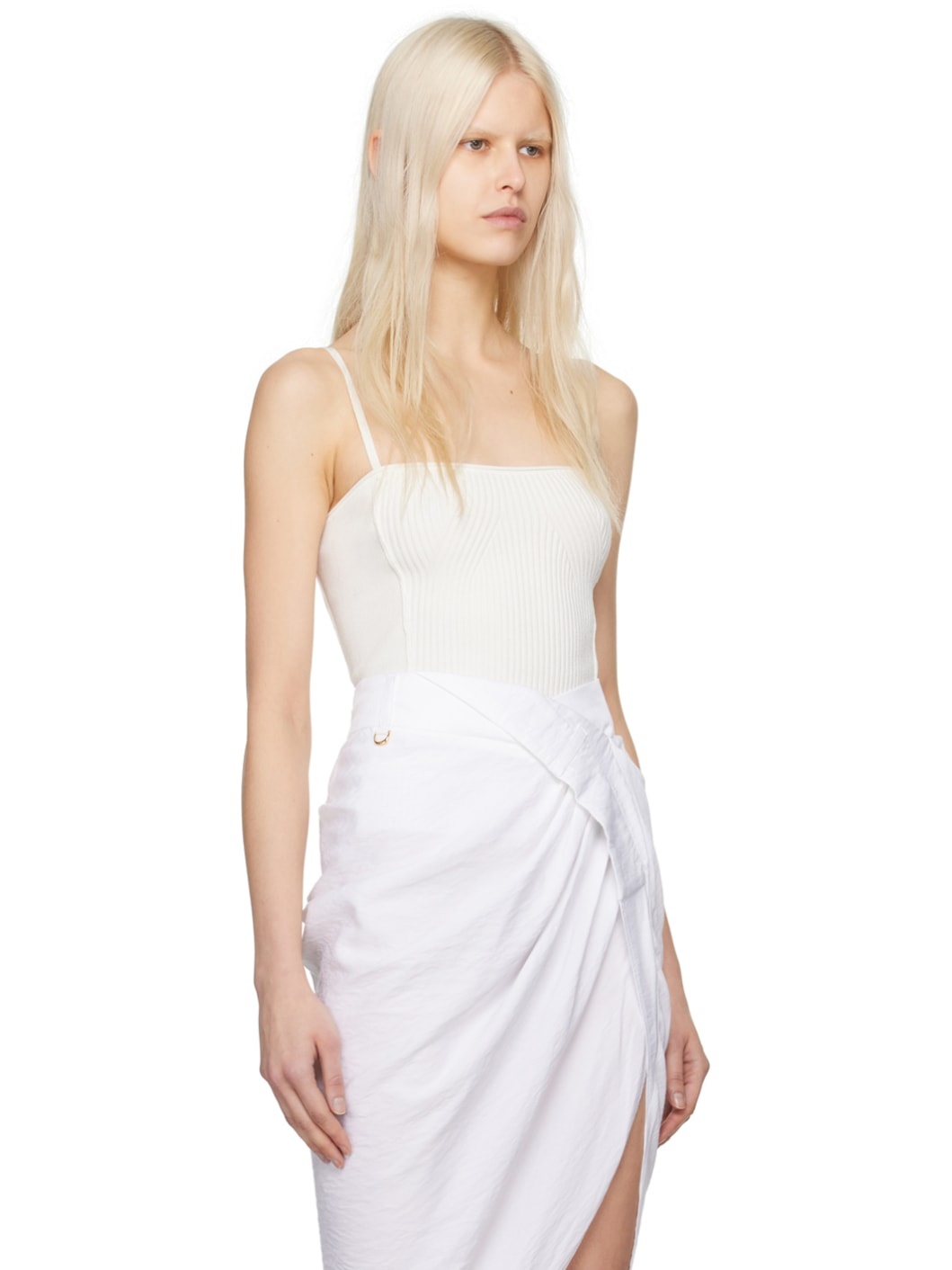 White Les Classiques 'Le Haut Sierra' Camisole - 2