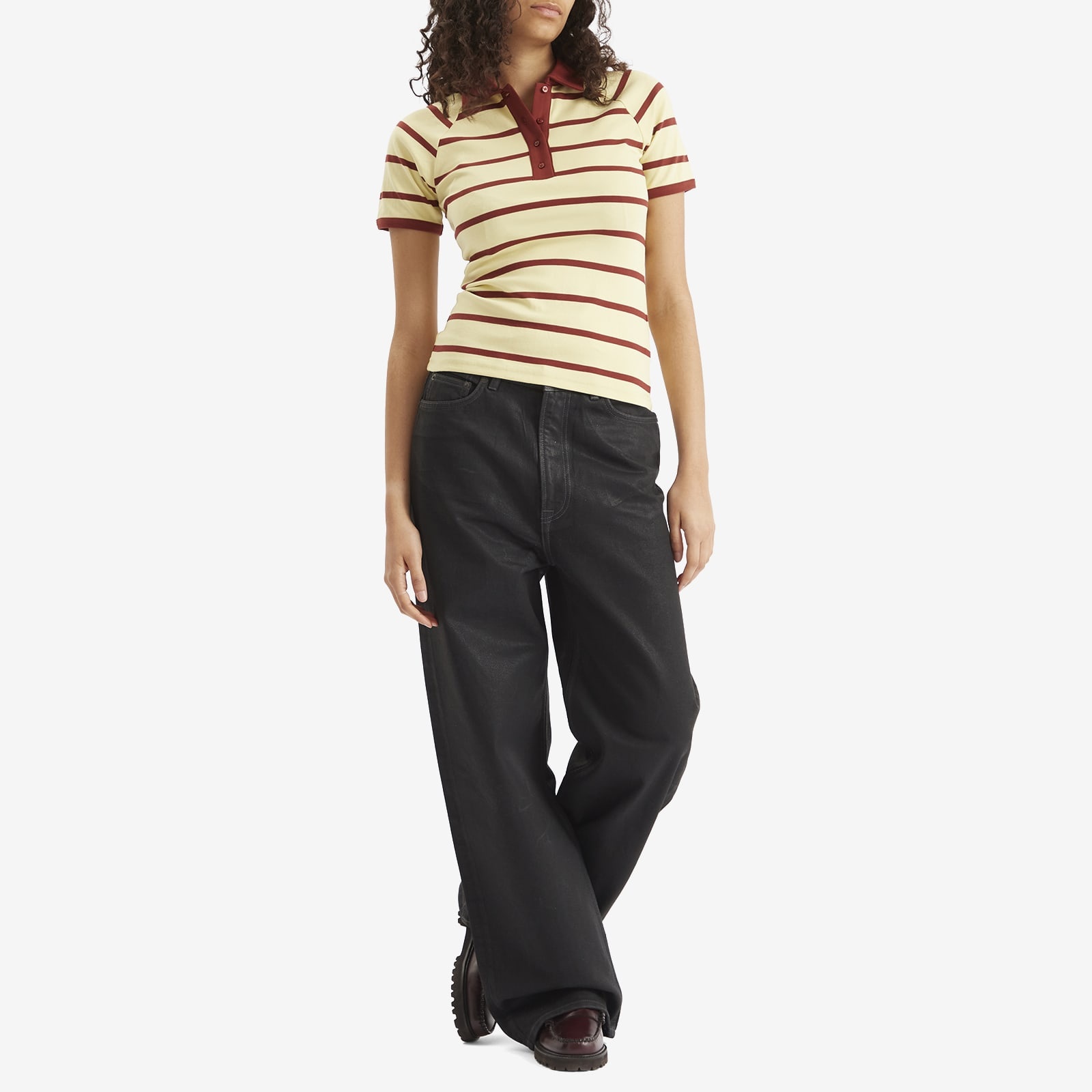 Samsøe Samsøe Saamy Short Sleeve Polo Top - 4