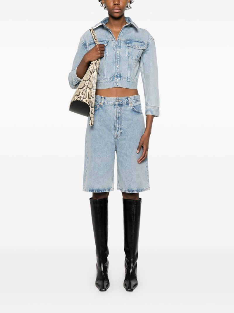 WARDROBE.NYC cropped denim jacket outlook