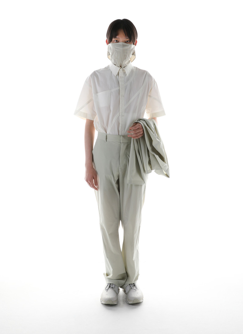 POST ARCHIVE FACTION (PAF) 6.0 SHIRT CENTER (WHITE) outlook
