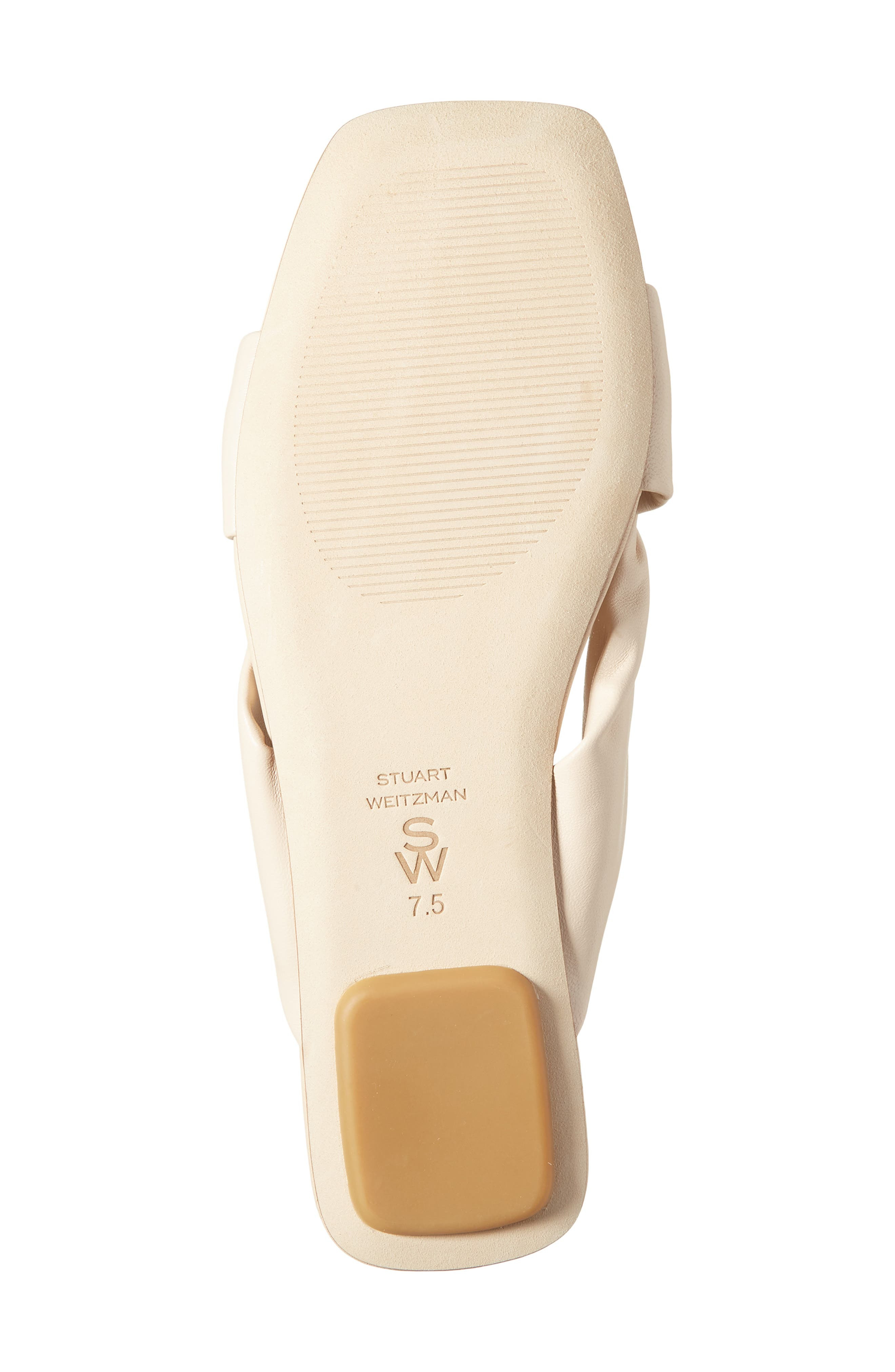 Stuart Weitzman Cece Slide Sandal in Barely Beige at Nordstrom - 6