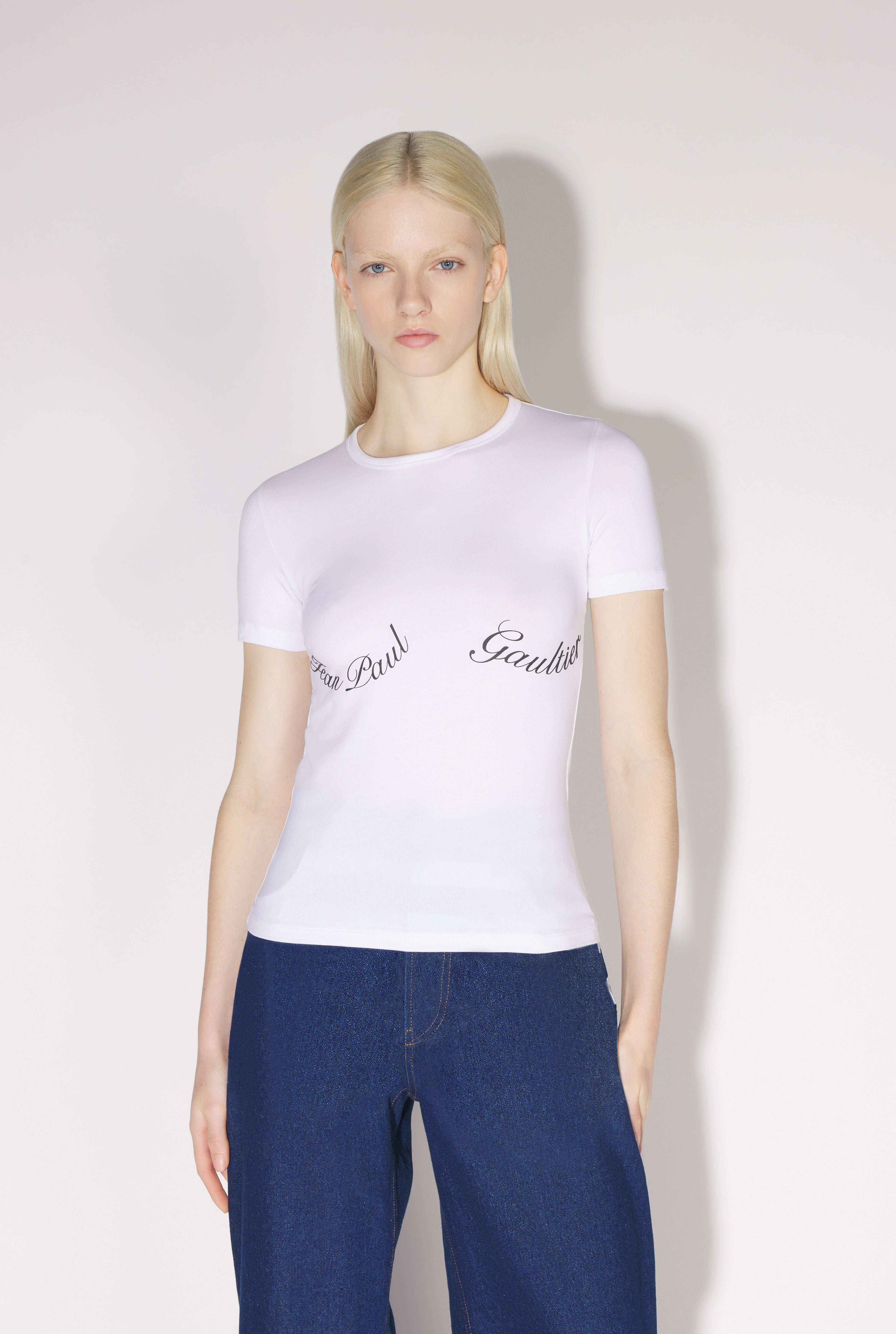 THE WHITE JEAN PAUL GAULTIER T-SHIRT - 1