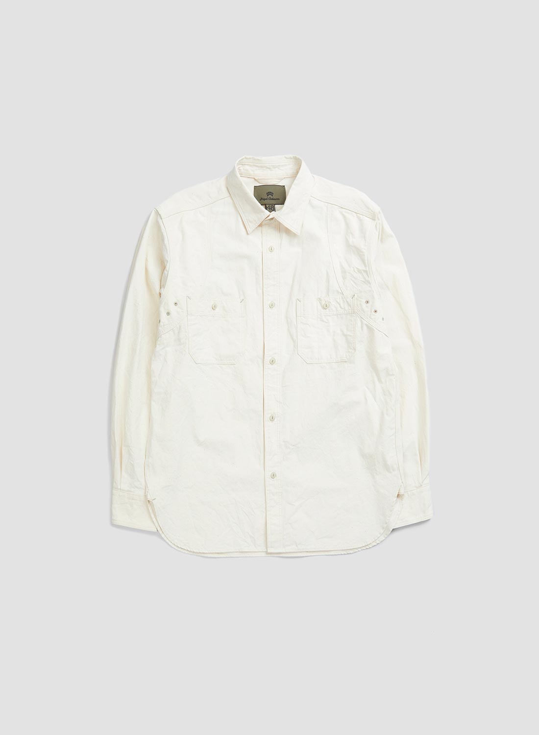 New Medical Shirt in Ivory - 1