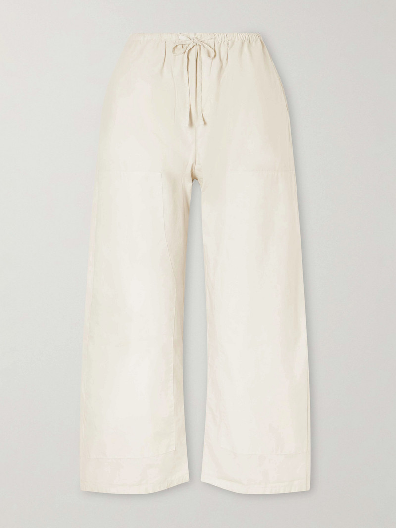 Kyoto Cotton Wide-leg Pants 1