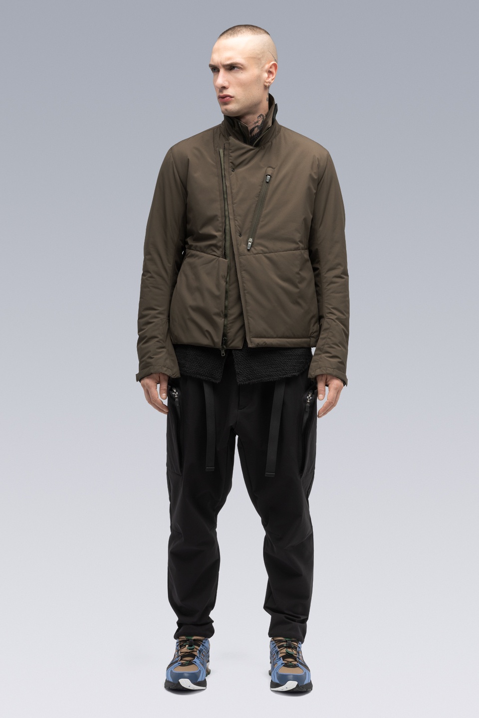 J68-PL 2L Gore-Tex Infinium™ Windstopper® Rider Jacket RAF Green - 8