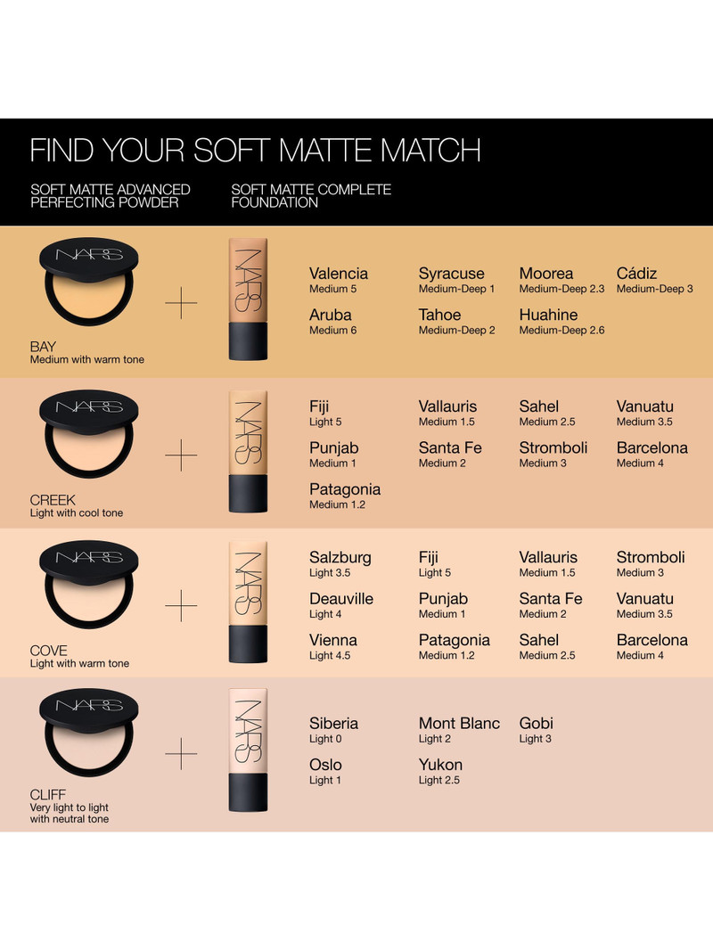 Women's Soft Matte Advanced Perfecting Powder - Bay 6