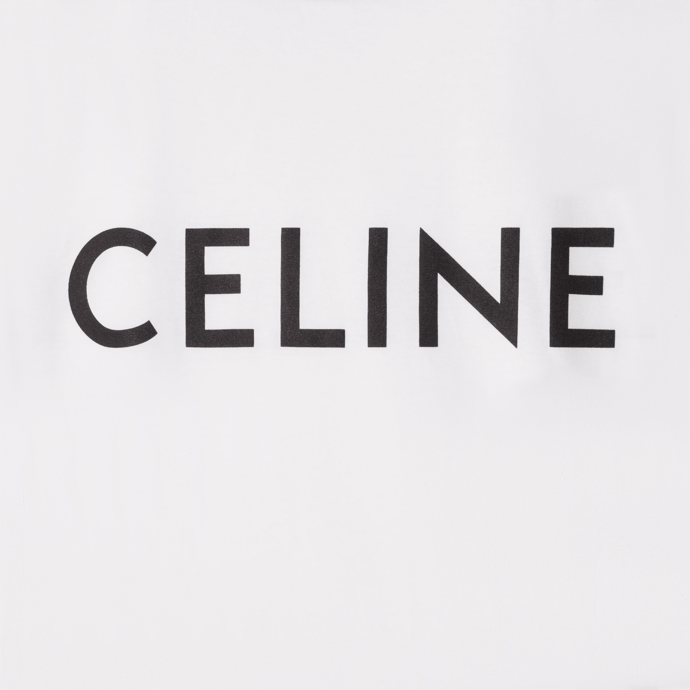 CELINE LOOSE T-SHIRT IN COTTON JERSEY - 4