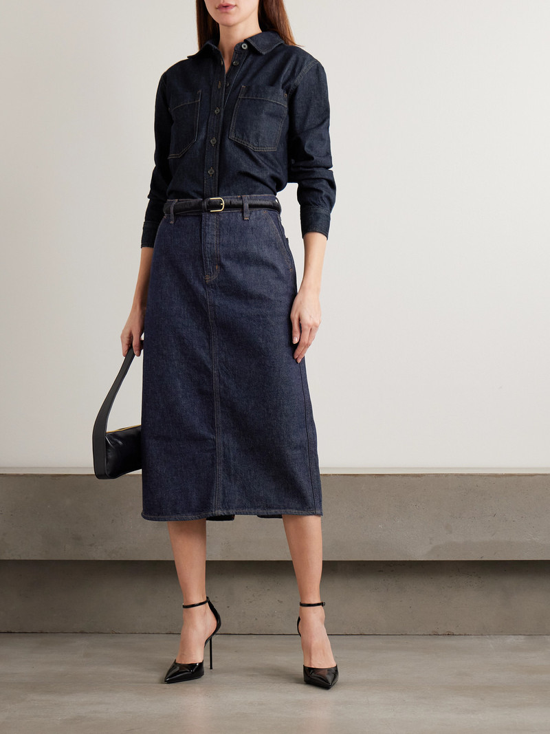 FRAME Denim Midi Skirt outlook